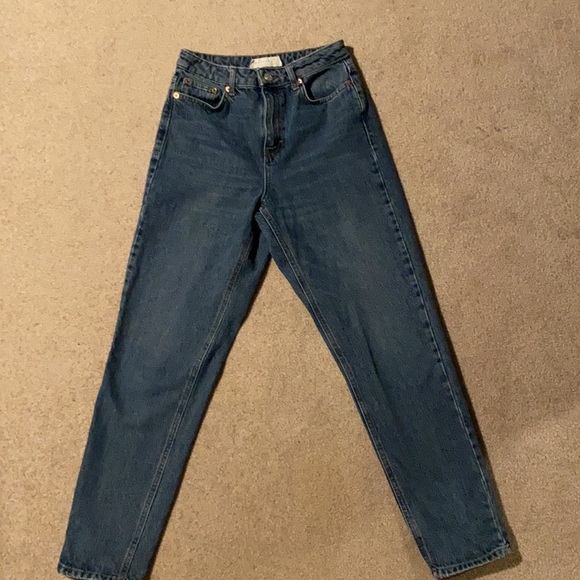 Topshop high rise mom jeans - Picture 3 of 5